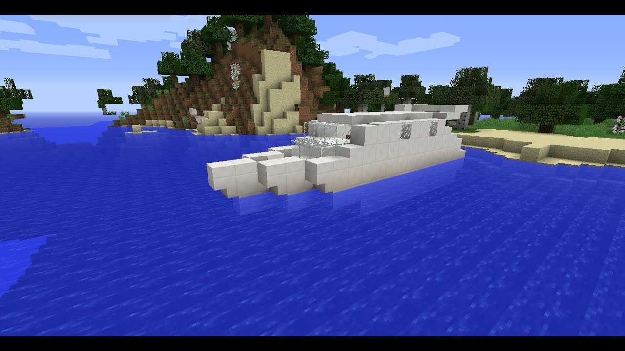 Minecraft:Tutroial - How to build a boat part 3 - YouTube