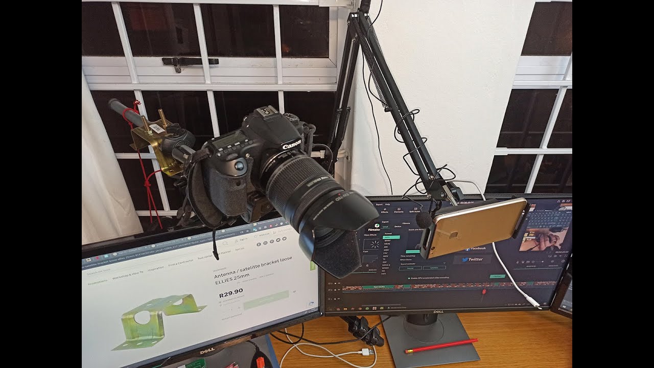 boom arm for top down photography and filming YouTube