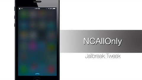 NCAllOnly iOS 7 Jailbreak Tweak: Hands-on - iPhone Hacks
