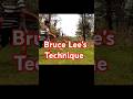 BRUCE LEE'S DEADLY KICK! #BruceLee #JeetKuneDo #MartialArts #shortsfeed #shortvideo #viralvideo