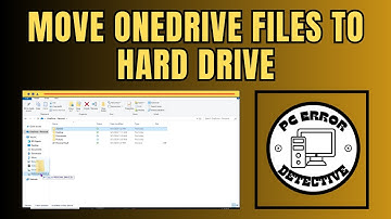 OneDrive-bestanden naar de harde schijf verplaatsen