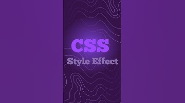 Change Text Color with CSS#css #csseffect #coding #webdesign #webdevelopment #html #htmlcss #tech