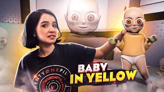картинка: РЕБЁНОК ИЗ АДА?! | Baby in yellow