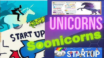 🦄 Difference between#unicorns#soonicorns#minicorns#startups#mentoringbysonal #entrepreneurship