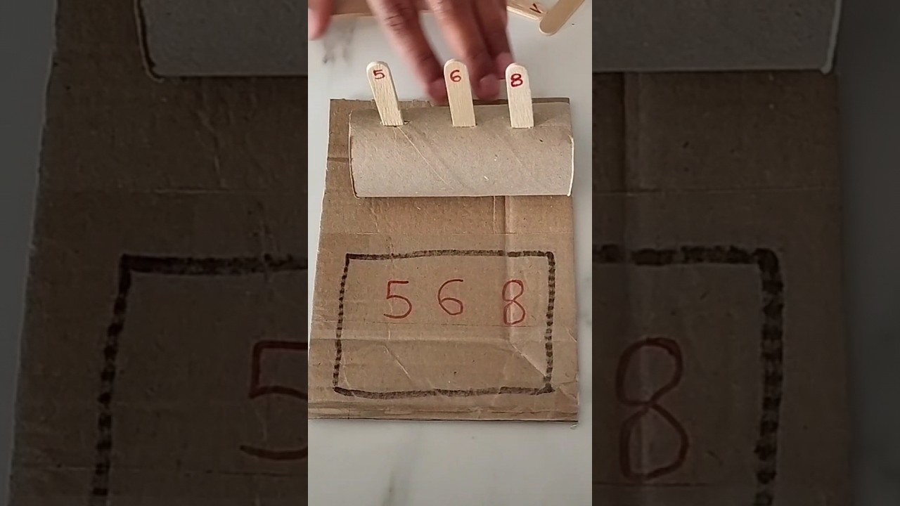 Activité DIY à fabriquer en 5 minutes ! 