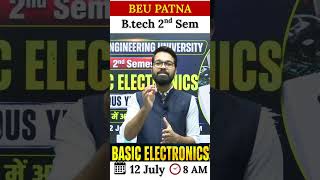 🔥Basic Electronics | B.Tech 2nd Semester | Previous Year Questions +| MEQ | EasyPrep #beu #semester