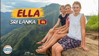 ELLA SRI LANKA 🇱🇰 is Beautiful! Kandy to Nuwara Eliya & Sri Lanka Train Ride | 197 Countries, 3 Kids
