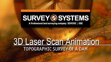 Big Dam 3D Laser Scan Animation