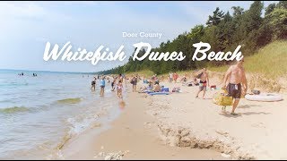 Whitefish Dunes Beach - Beaches of Door County, Wisconsin