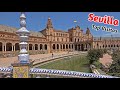 📌 SEVILLA (4K): Top Visitas qué ver: Reales Alcázares, Plaza España y Giralda | Andalucía 1# España