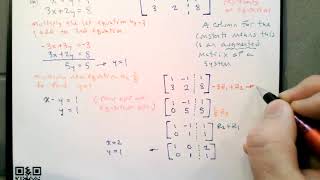 270.011.3 The Augmented Matrix of a Linear System