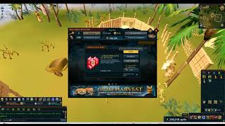 RS3 4X ORANGE HALLOWEEN MASK FROM TREASURE HUNTER
