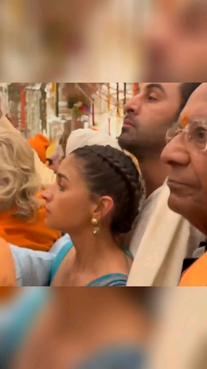 Ranbir Kapoor and Alia Bhatt for Ram Mandir Darshan in Ayodhya #ranbirkapoor #aliabhatt