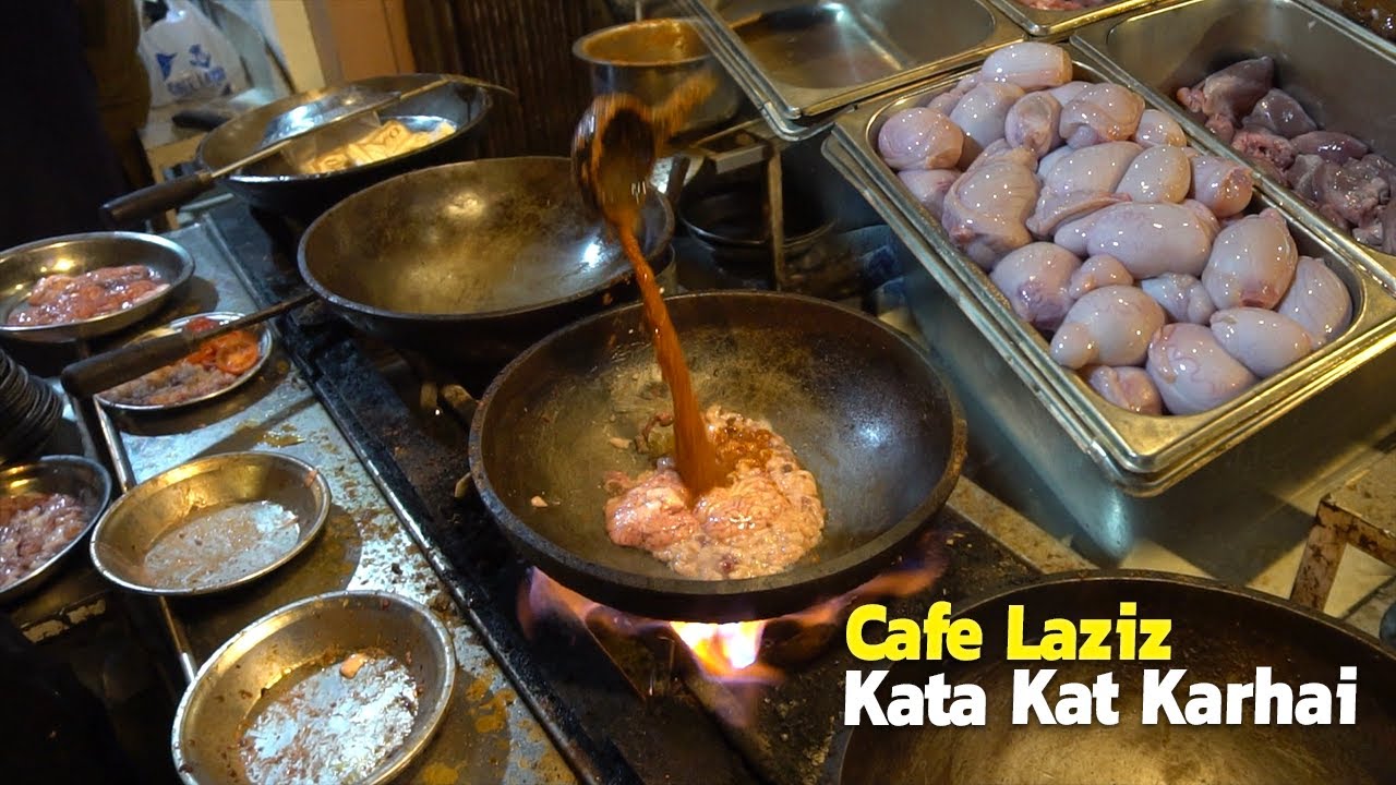 Kata Kat Karhai Recipe Karachi Burns Road Food Street Cafe Laziz