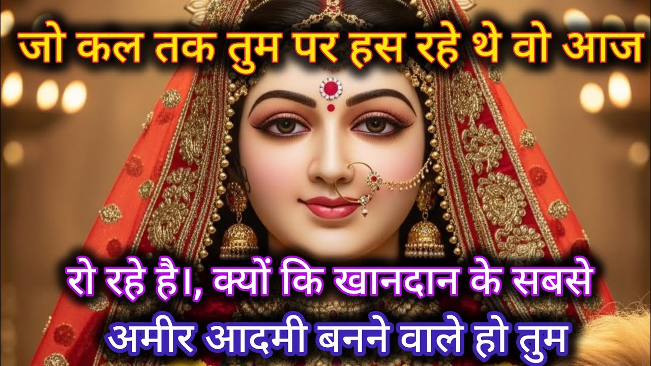 जो कल तक तुम पर हस रहे थे वो आज रो रहे है। क्योंकि खानदान के सबसे अमीर 🕉️ Maa Kali ka sandesh 