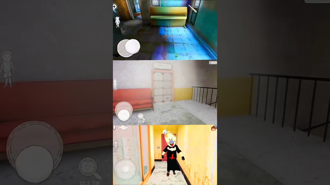 Granny 3 Vs Evil Nun Vs Vs Ice Scream Evil Nun Mod Jumpscare 