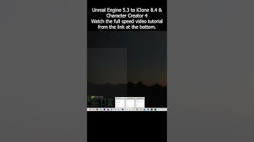 Unreal Engine 5.3 to iClone 8.4 & Character Creator 4 #unrealengine #iclone #cc4 #ue5 #tutorial