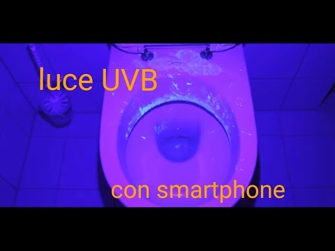 Luce ultravioletta con smartphone | fai da te