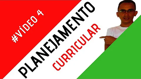 O que é necessário em um planejamento curricular?