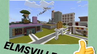 Showing the Elmsville in Minecraft pocket edition!!! screenshot 2