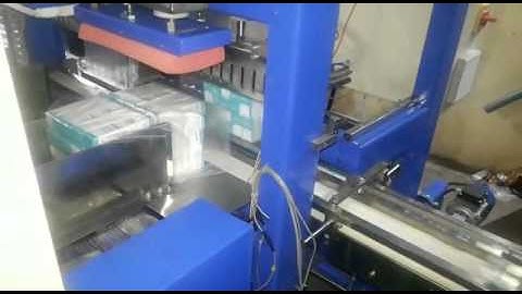 FULLY AUTOMATIC SHRINK WRAP MACHINE FOR MONO CARTON PHARMA