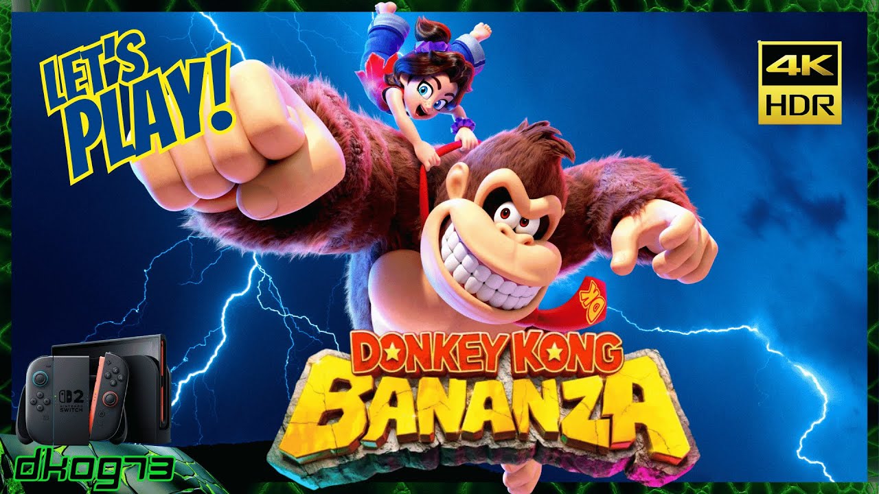 Donkey Kong Bonanza Nintendo Switch 2 (Gameplay) 