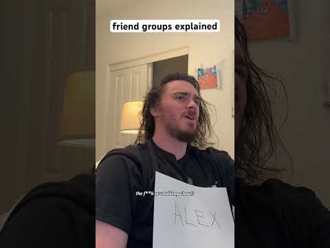 friend groups explained #shorts #comedy #funny