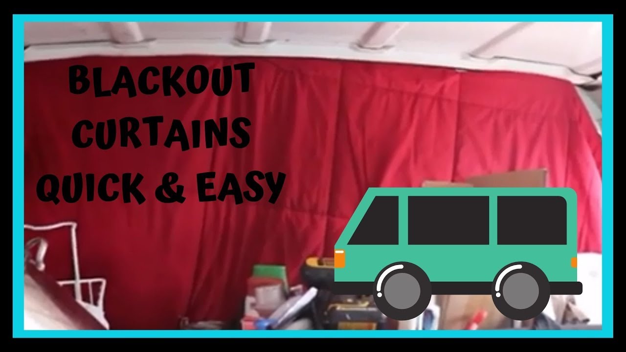 PRIVACY Curtain Ford E350 Van Conversion Blackout Curtain Divider