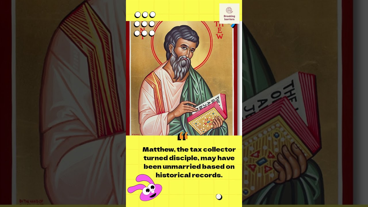 "The Marital Status of the Twelve Apostles: Unraveling History and Tradition"