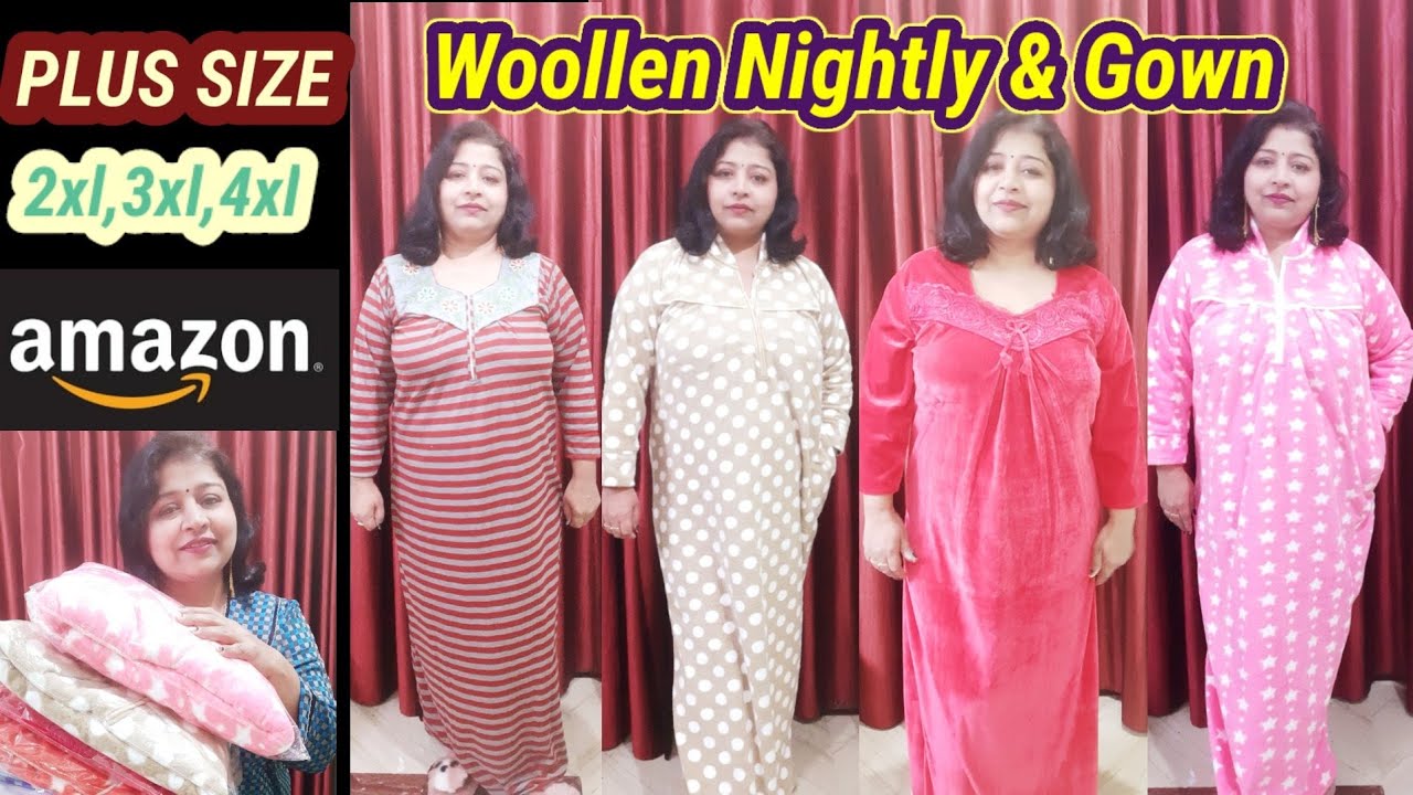 Woolen Nighty Gown | 3d-mon.com