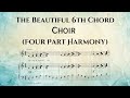 The Beautiful 6th Chord (4 Part Harmony) #choir #jazzchoir #jazzvocals