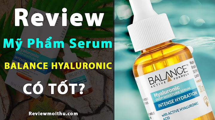 Serum Balance Hyaluronic Deep Moisture Review