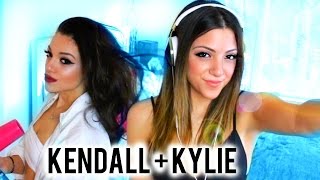 Kendall and Kylie Jenner Get the Look | Hair, Makeup + Outfits!