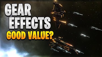 Outfitting Gear on Auxiliary Flagship Test Value | Infinite Galaxy