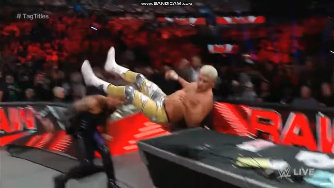 WWE 2023 Table Moments (2/2) - YouTube