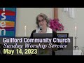 Guilford Church Service - 5/14/23