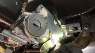 Removing stuck key from ignition Honda Passport Isuzu Rodeo