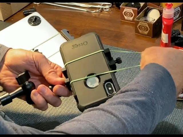 Tablet and Cell Phone Pro Tip - Rubber Bands