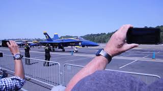 Blue Angels - Take off from boeing field - Seattle Seafair - 3 August 2019 by BW_Wolf 4,185 views 4 years ago 9 minutes, 51 seconds