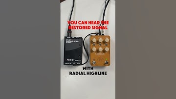 Radials Highline Stereo is the tool every guitarist needs for their #ampmodeler 🤘🏻#guitar #pedals
