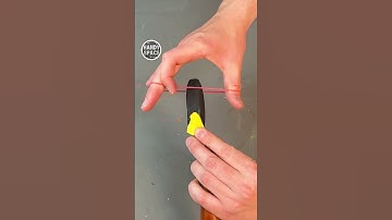 Seriously Sharp! Gloves and Tools Hide a Smart Trick! #tools #diy