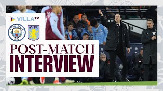 POST MATCH | Unai Emery On Manchester City Defeat
