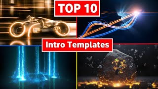 Top 10 Best Intro Templates For Youtube Without Text [ ✅No Copyright]