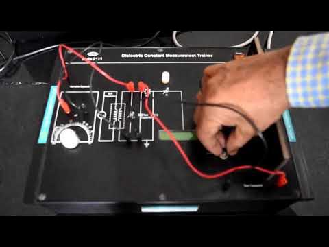 Dielectric constant Experiment - YouTube