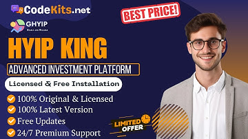 [Latest & Original]  HYIP King - Advanced Investment Platform (Lowest Price)