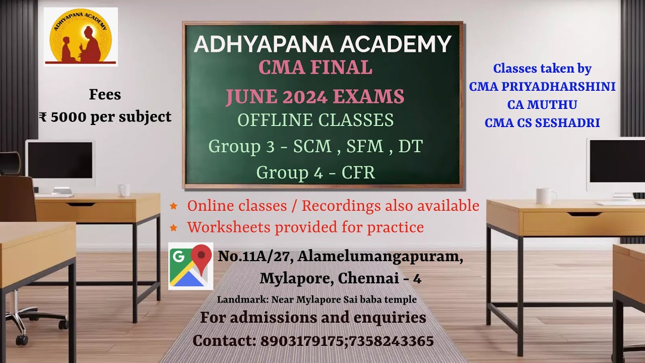 CMA Final classes - June 2024 - Announcement - YouTube
