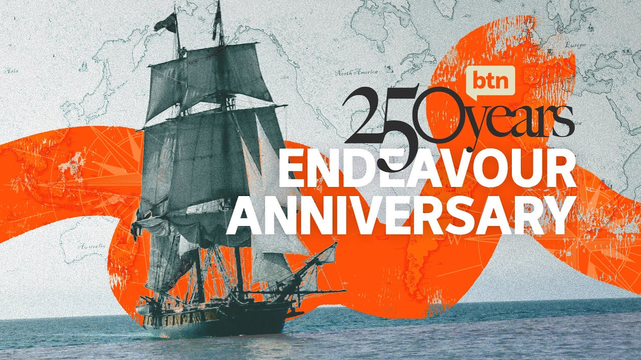 Hmb Endeavour 250th Anniversary Behind The News Youtube
