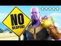 I Tried Playing GTA 5 As THANOS Without Breaking Any Laws!