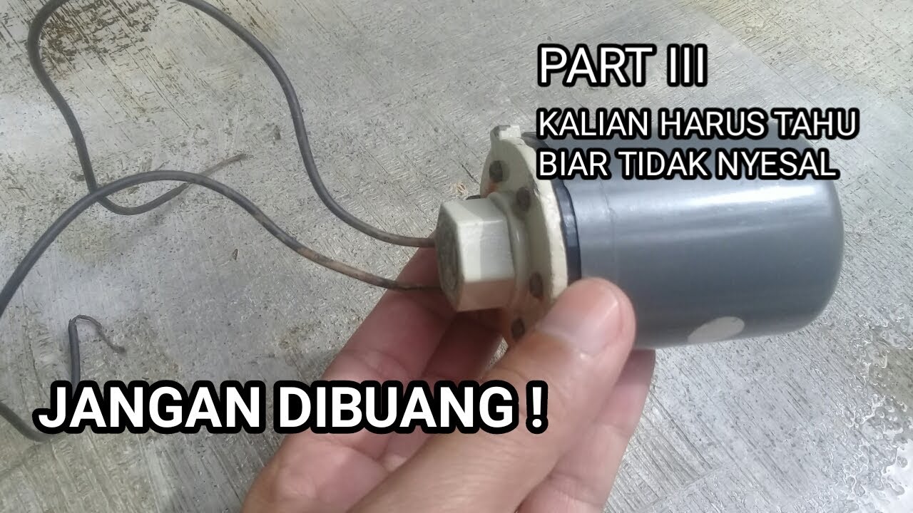 TIDAK PERLU BELI BARU I CARA MEMPERBAIKI PRESSURE SWITCH OTOMATIS POMPA