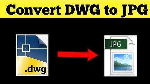 How to Convert Autocad DWG file into JPG file | Autocad Tutorials